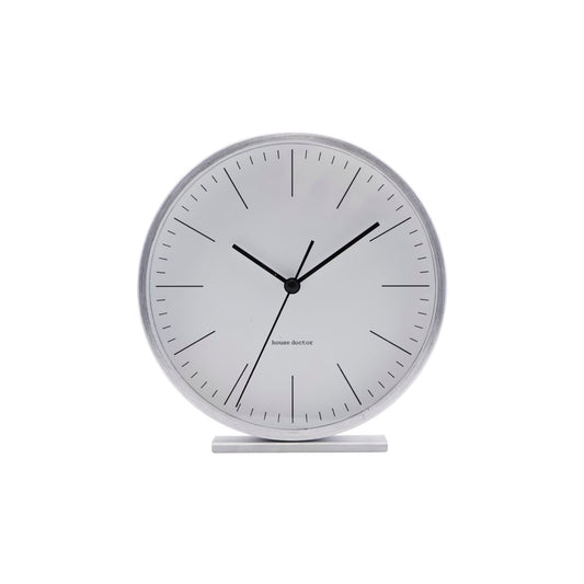 silver mantel nordic clock from house doctor