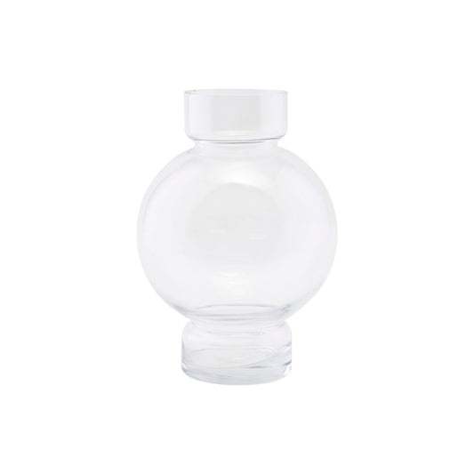 glass vase suitable for flowers