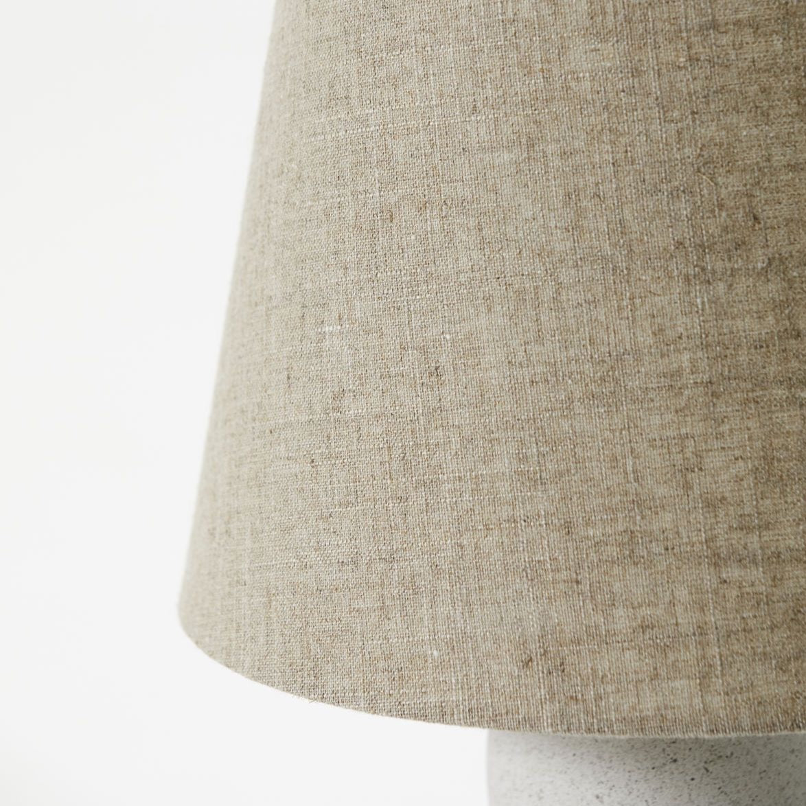 large orga sand table lamp 